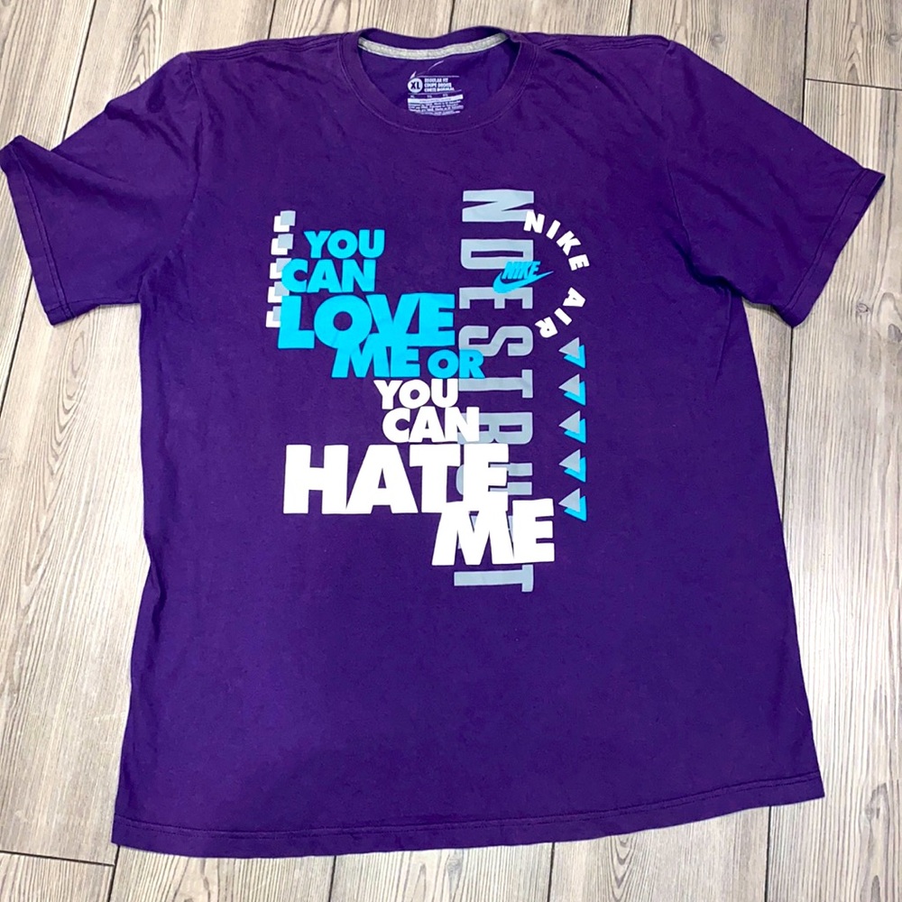 Men's shirt , color purple, size XL